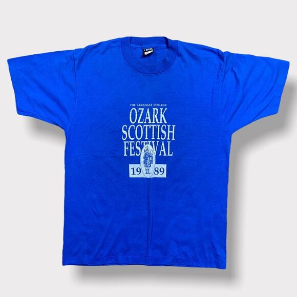 1989 Arkansas Ozark Scottish Festival single stitching Medium - Picture 2 of 6